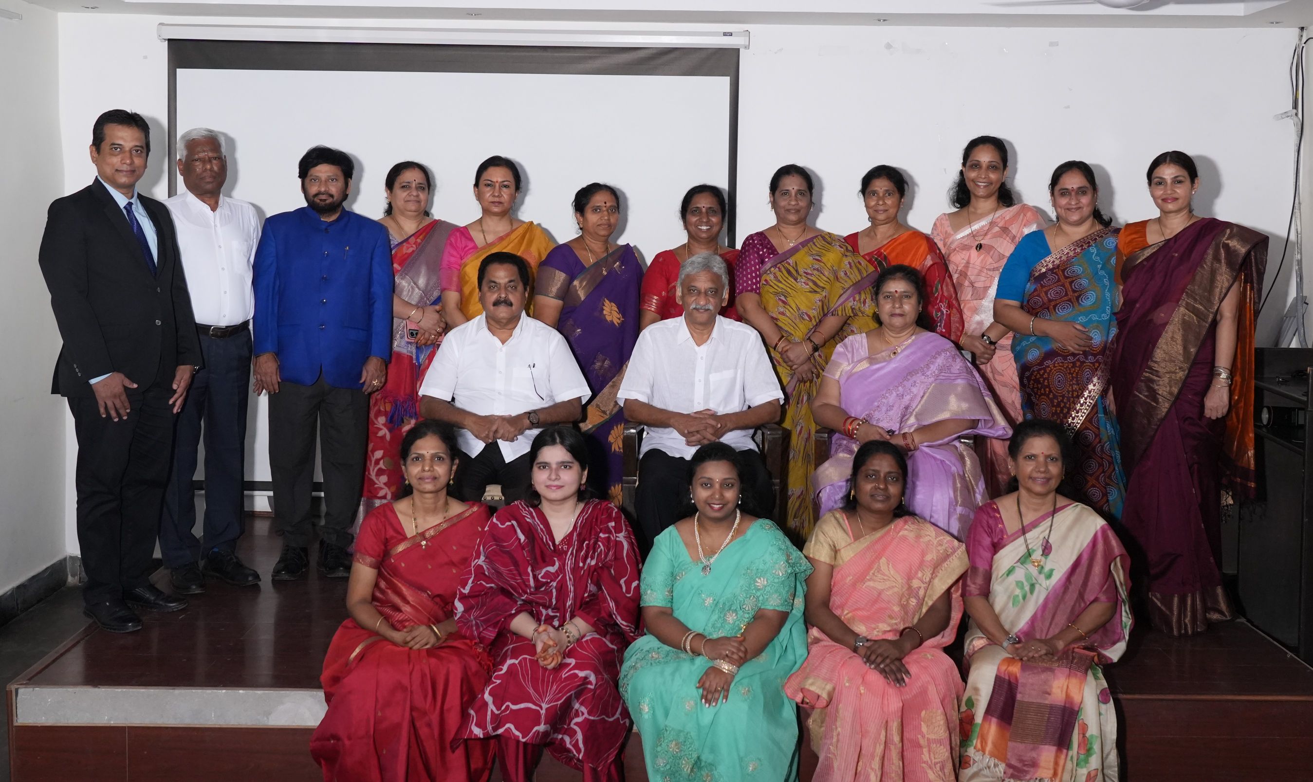 Faculty with President